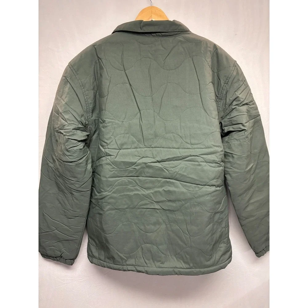 Oakley Quilted Sherpa Jacket Mens New Dark Brush Regular Fit Long Sleeve 2XL NWT